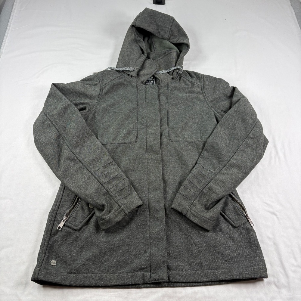 Outdoor‎ Research Jacket Womens Large Gray Oberland Full Zip Water Resistant
